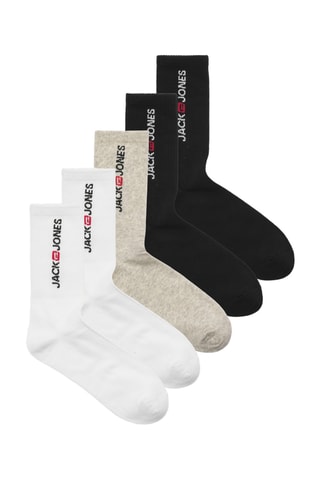 5 paires de chaussettes - Blanc