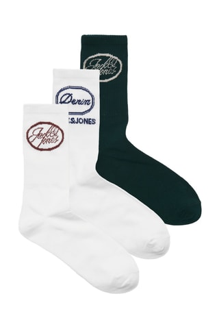 3 paires de chaussettes - Blanc