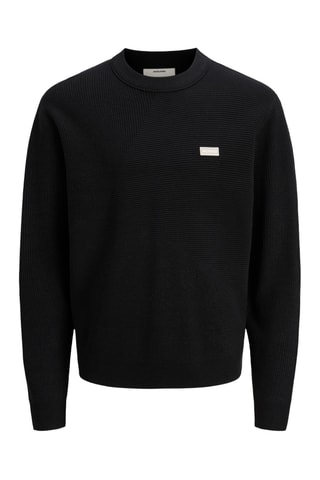 Pull en coton biologique - Noir