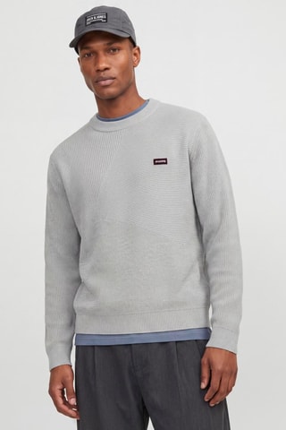 Pull en coton biologique - Gris