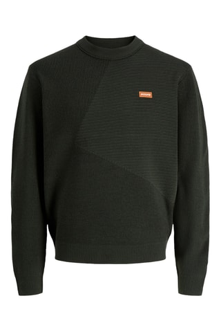 Pull en coton biologique - Vert foncé
