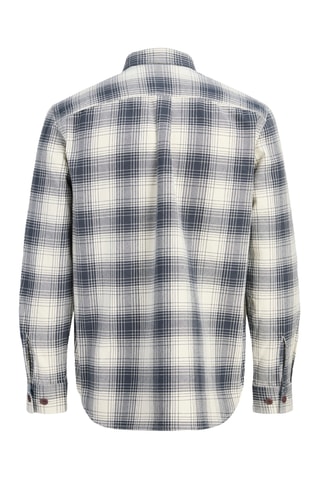 Chemise en coton biologique - Bleu marine
