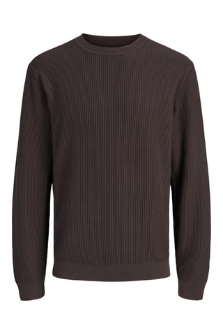 Pull en coton biologique - Marron foncé