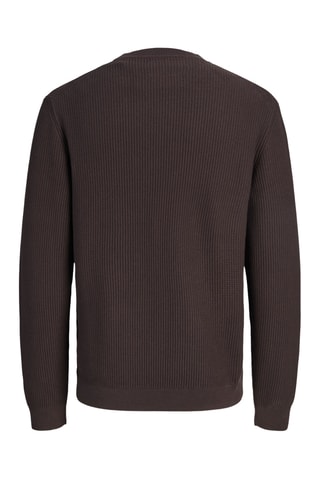 Pull en coton biologique - Marron foncé