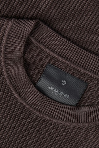 Pull en coton biologique - Marron foncé
