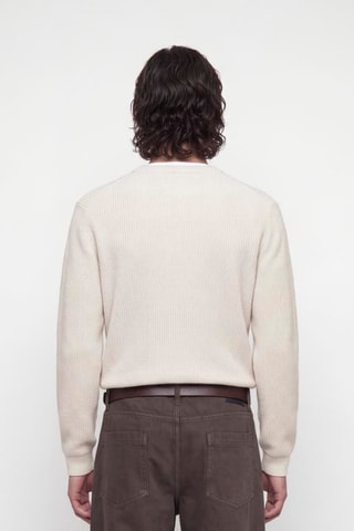Pull en coton biologique - Ecru