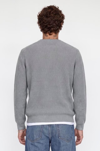 Pull en coton biologique - Gris