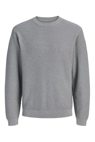 Pull en coton biologique - Gris