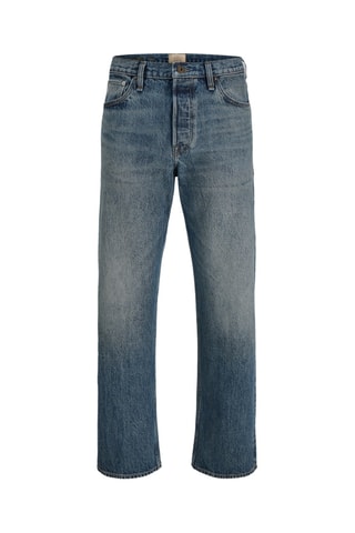 Jean en coton biologique - Bleu cobalt
