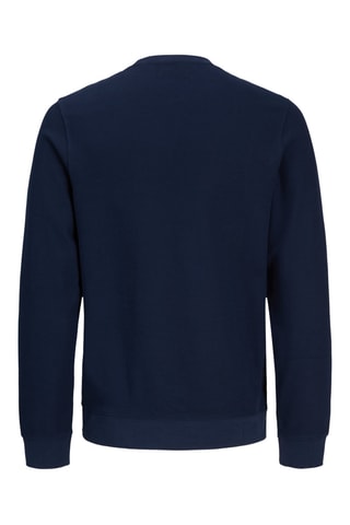 Pull en coton biologique - Bleu marine
