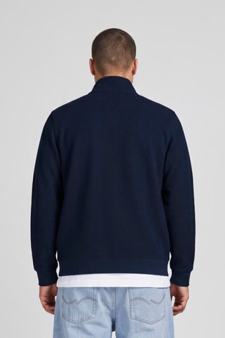 Veste en coton biologique - Bleu marine