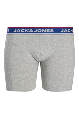 3 boxers en coton biologique - Bleu marine