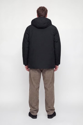 Parka à capuche - Noir