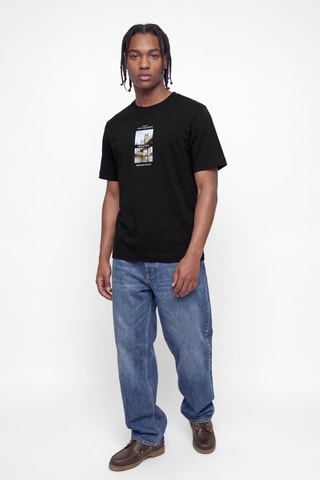 T-shirt en coton biologique - Noir
