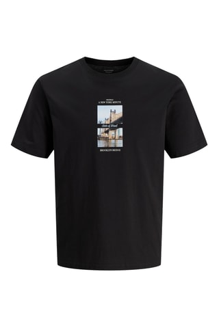 T-shirt en coton biologique - Noir