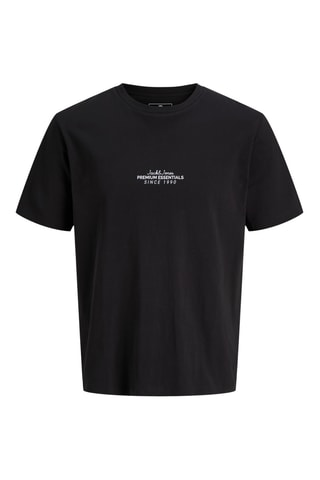 T-shirt en coton biologique - Noir