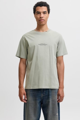 T-shirt en coton biologique - Vert d’eau