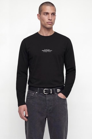 T-shirt en coton biologique - Noir
