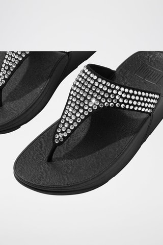 Tongs compensées Microwobbleboard - Noir