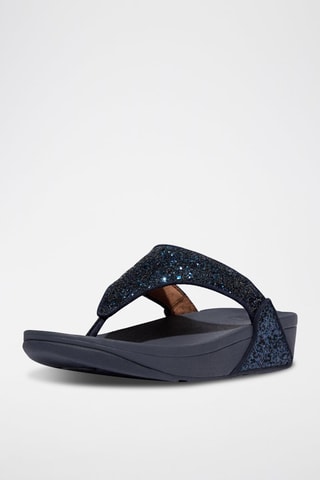 Tongs compensées Lulu Opul - Bleu marine