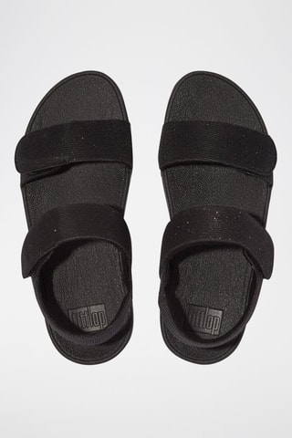 Sandales compensées Lulu - Noir