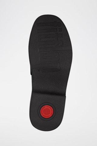 Mocassins plateformes en cuir Microwobbleboard - Marron