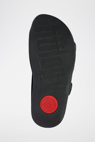 Mules en cuir Microwobbleboard - Vert