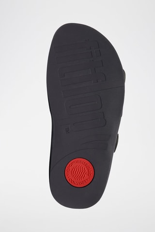 Mules en cuir Microwobbleboard - Bleu nuit