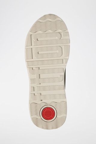 Baskets plateformes en cuir Microwobbleboard - Blanc
