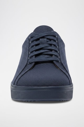 Baskets en cuir Rally Canvas - Bleu