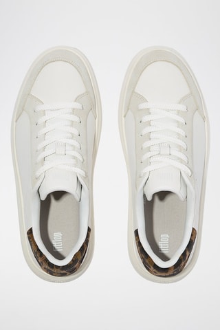 Baskets plateformes en cuir Anatomicush - Blanc