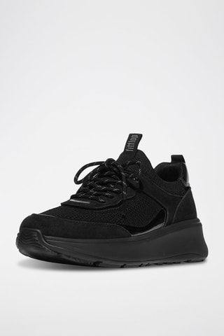 Baskets en nubuck Microwobbleboard - Noir