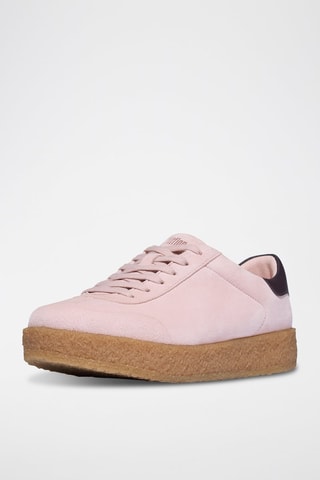Baskets en cuir Anatomicush - Rose