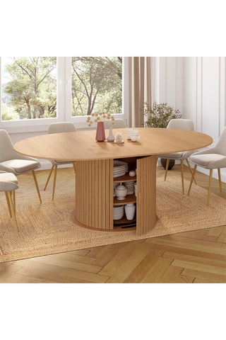 Table à manger extensible - 200 x 140 x 75 cm