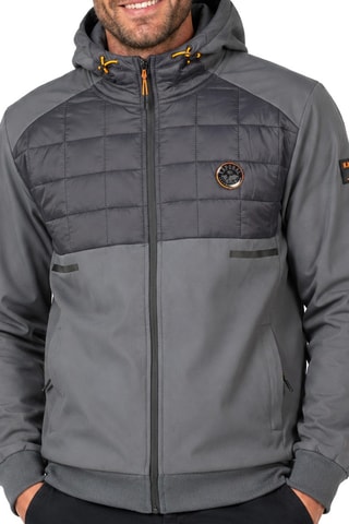 Blouson à capuche Badideoral - Gris foncé