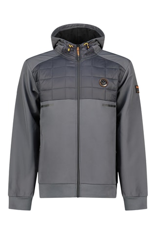Blouson à capuche Badideoral - Gris foncé