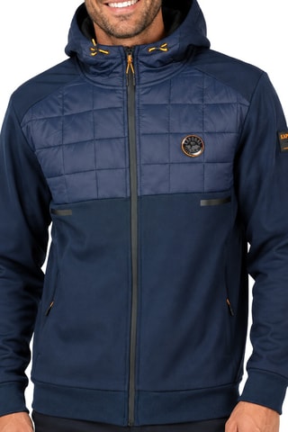 Blouson à capuche Badideoral - Bleu marine