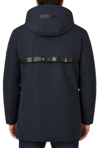 Parka à capuche Bagageoral - Bleu marine