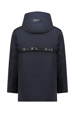 Parka à capuche Bagageoral - Bleu marine