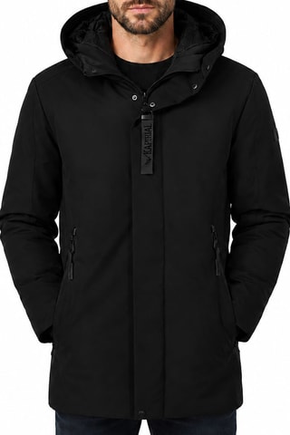 Parka à capuche Bagageoral - Noir