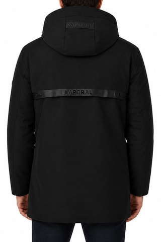 Parka à capuche Bagageoral - Noir