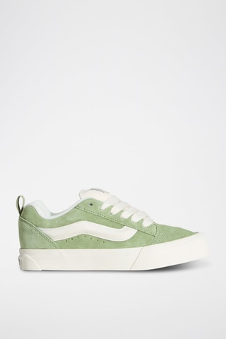 Zapatillas de piel Knu Skool - Verde oliva