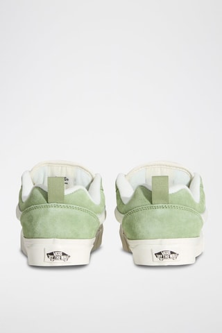 Zapatillas de piel Knu Skool - Verde oliva