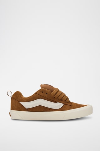 Zapatillas de piel Knu Skool - Marrón