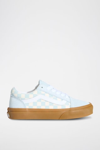 Zapatillas de nobuk Old Skool - Celeste