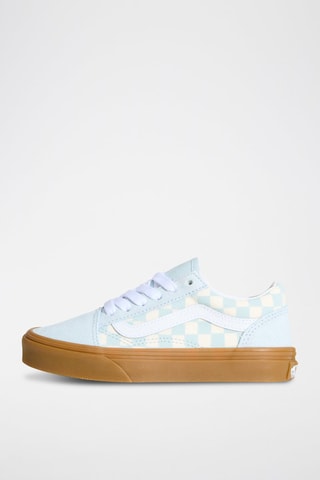 Zapatillas de nobuk Old Skool - Celeste