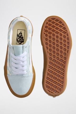 Zapatillas de nobuk Old Skool - Celeste