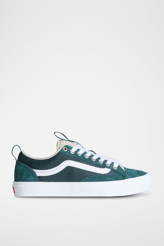 Zapatillas de piel Skate Old Skool 36 + - Verde oscuro