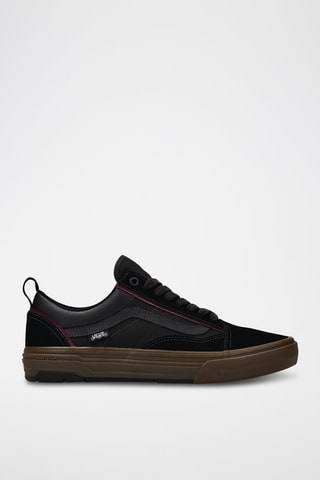 Zapatillas de nobuk Skate Old Skool Wafflecup - Negro