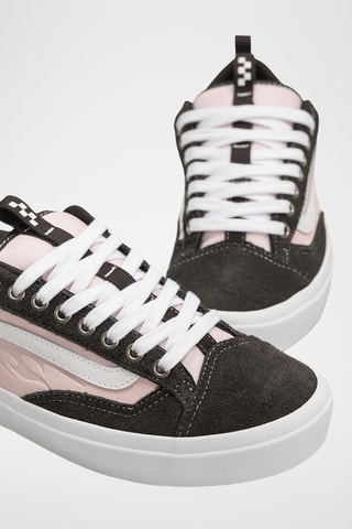 Zapatillas de piel Skate Old Skool 36+- Rosa - Vans